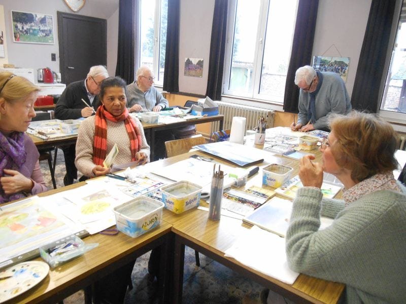 Activité aquarelle du mardi