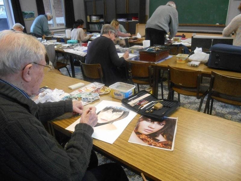 Activité aquarelle du mardi