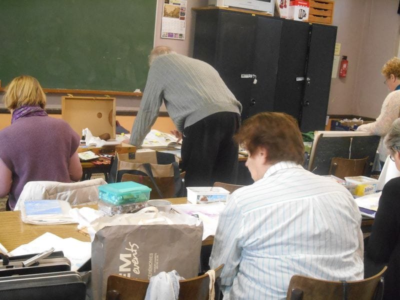 Activité aquarelle du mardi