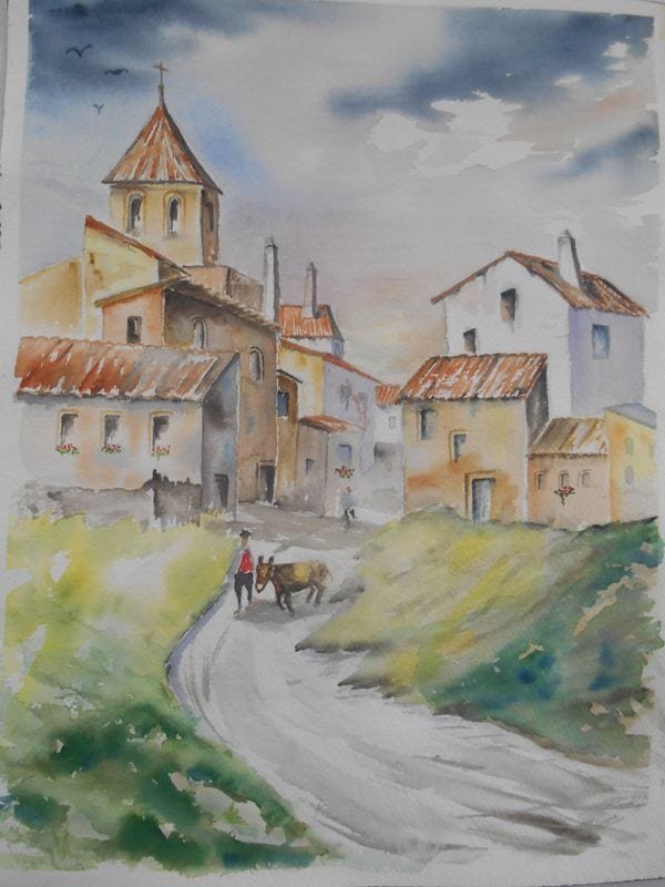 Activité aquarelle du mardi