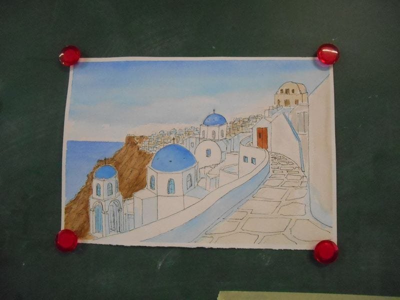 Activité aquarelle du mardi