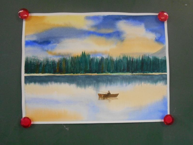 Activité aquarelle du mardi