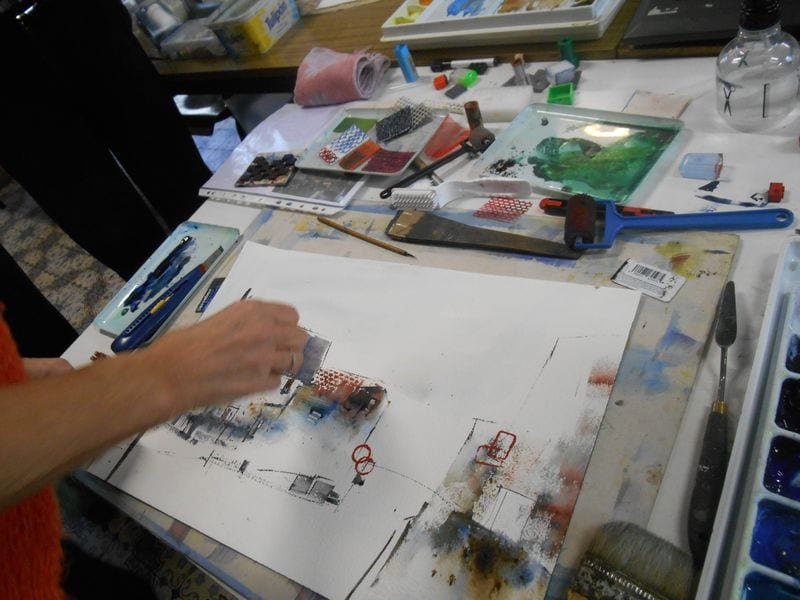 Activité aquarelle du mardi
